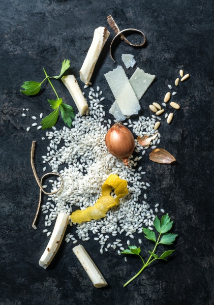 Salsify Risotto Ingredients